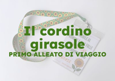 🌻 Il cordino girasole: il primo alleato di viaggio per la disabilità invisibile